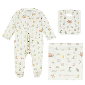 White Babygrow Gift Set